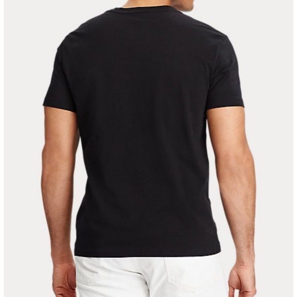 Ralph Lauren - Big & Tall Cotton V-Neck - Picture 7 of 10